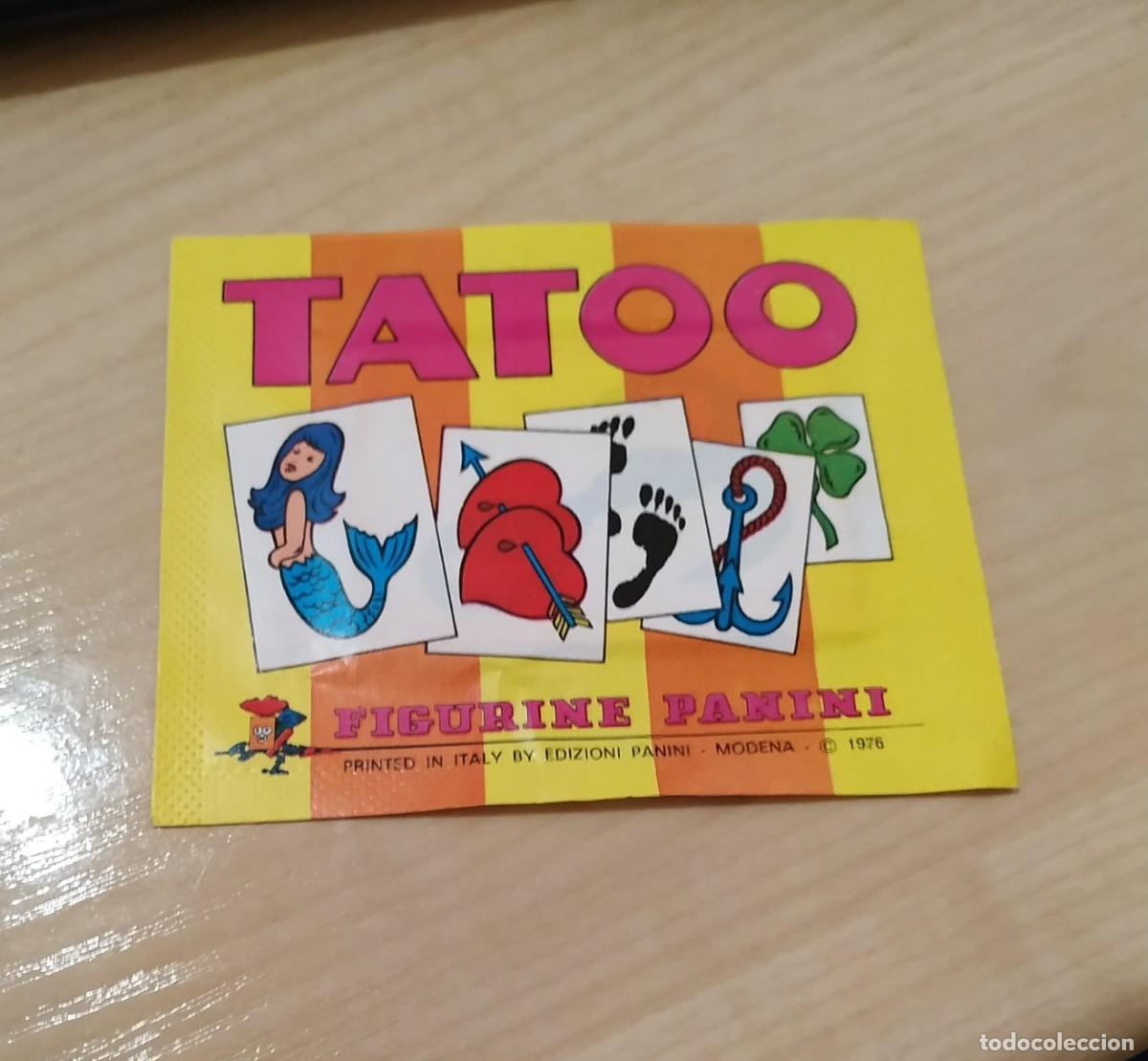 Coleccionismo cromos antiguos: PANINI TATOO 1976 SOBRE SIN ABRIR - Foto 1