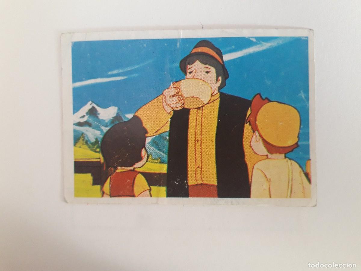 Coleccionismo cromos antiguos: cromo de Heidi. - Foto 1