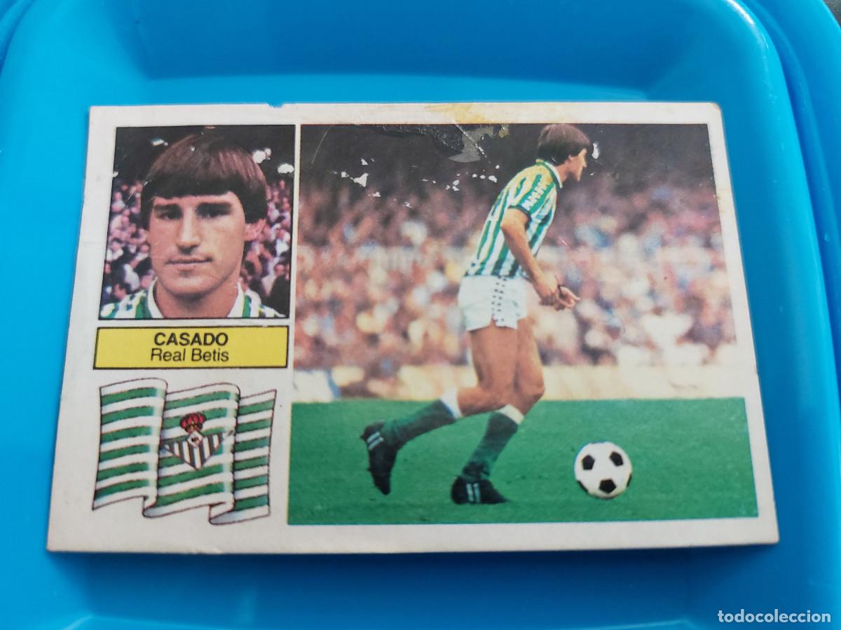 Colecionismo Cromos antigos: EDICIONES ESTE 1982 - 1983 (82 83) CASADO BETIS - DESPEGADO
