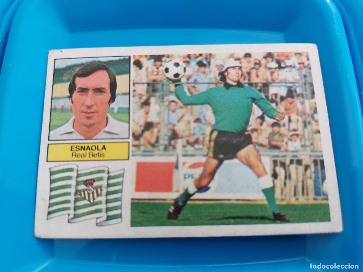 Colecionismo Cromos antigos: EDICIONES ESTE 1982 - 1983 (82 83) ESNAOLA BETIS - NUEVO SIN PEGAR