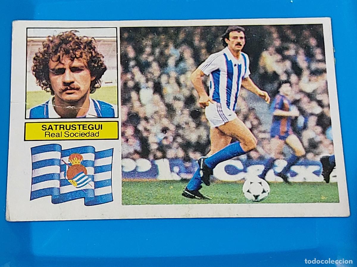 Collectable Antique Stickers: EDICIONES ESTE 1982 - 1983 (82 83) SATRUSTEGUI REAL SOCIEDAD - DESPEGADO