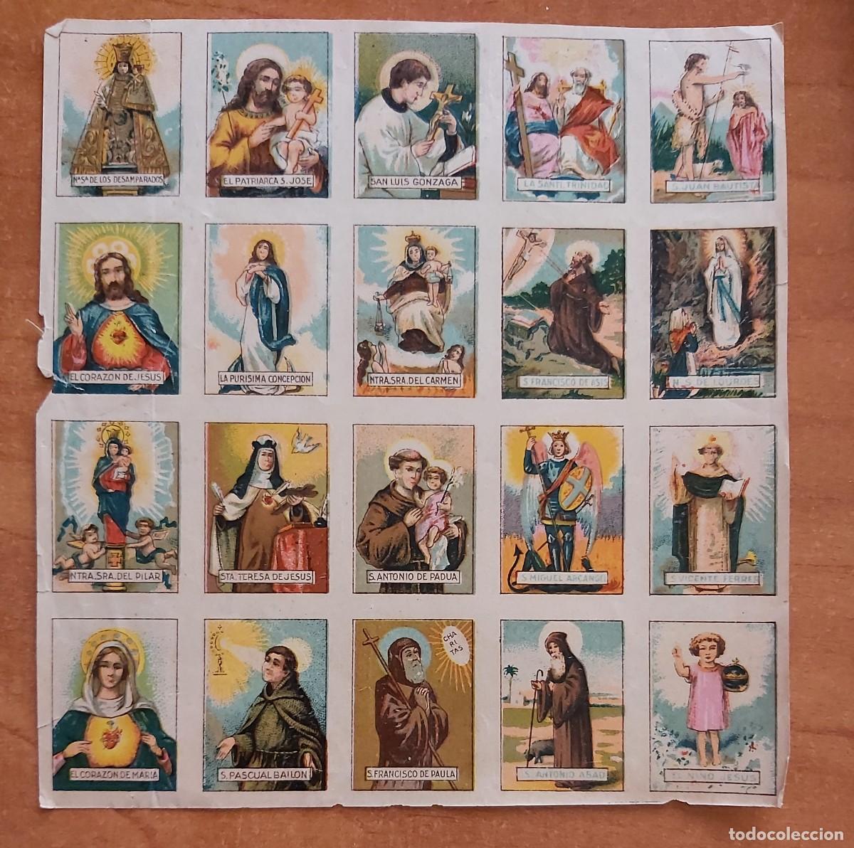 Coleccionismo cromos antiguos: 20 CROMOS RELIGIOSOS - Foto 1