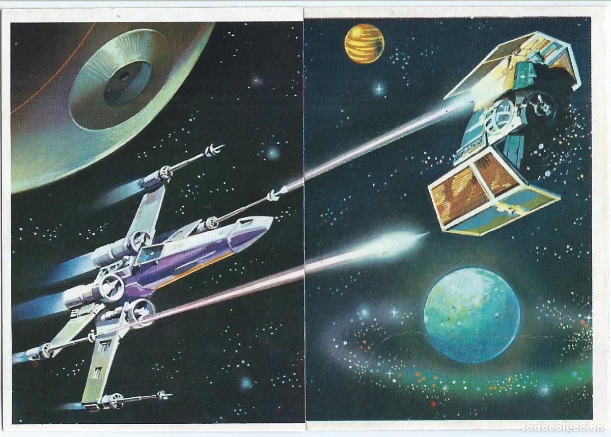 Coleccionismo Cromos antiguos: Star Wars - Batalla gal&aacute;ctica - T&eacute;cnica y Acci&oacute;n - Ediciones Este