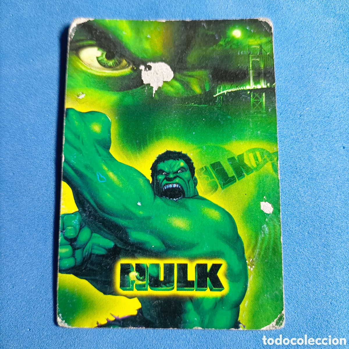 Coleccionismo cromos antiguos: (PDX.4) CARTA DE BARAJA. HULK - Foto 2