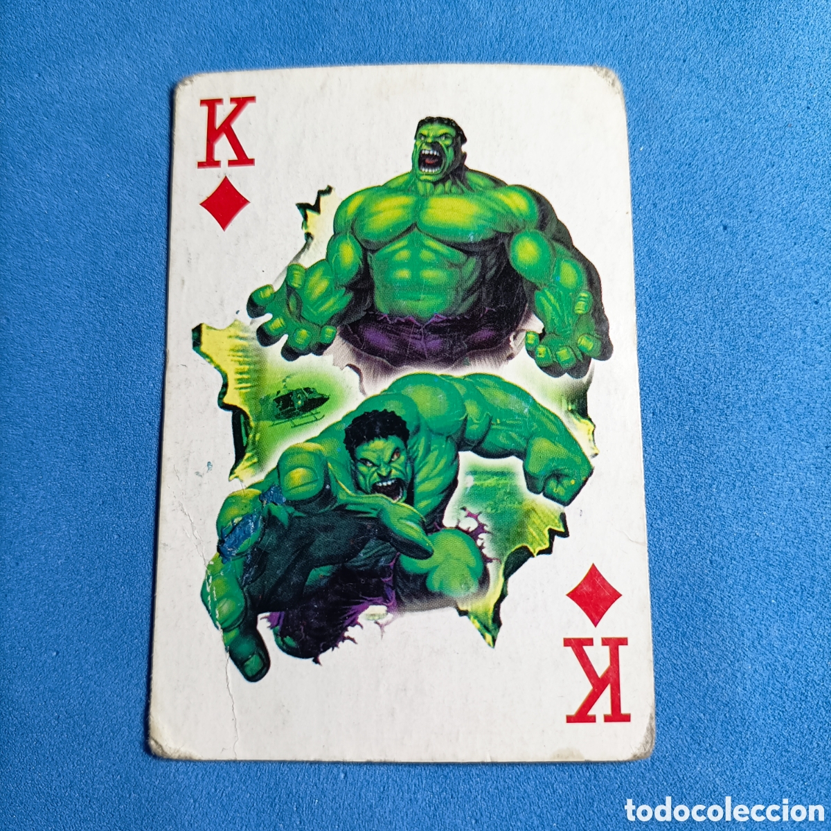 Coleccionismo cromos antiguos: (PDX.4) CARTA DE BARAJA. HULK - Foto 1