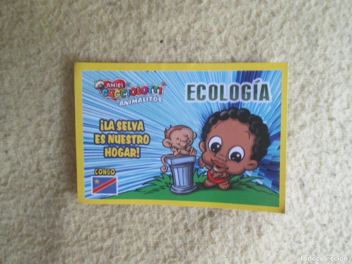 Coleccionismo cromos antiguos: AMICI CUCCIOLOTTI PANINI A&Ntilde;O 2015 NUM 154 CONGO - Foto 1
