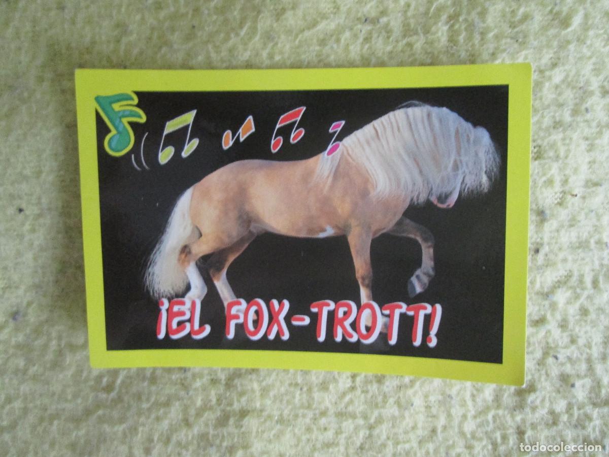 Coleccionismo cromos antiguos: AMICI CUCCIOLOTTI PANINI A&Ntilde;O 2015 NUM 220 EL FOX TROTT - Foto 1