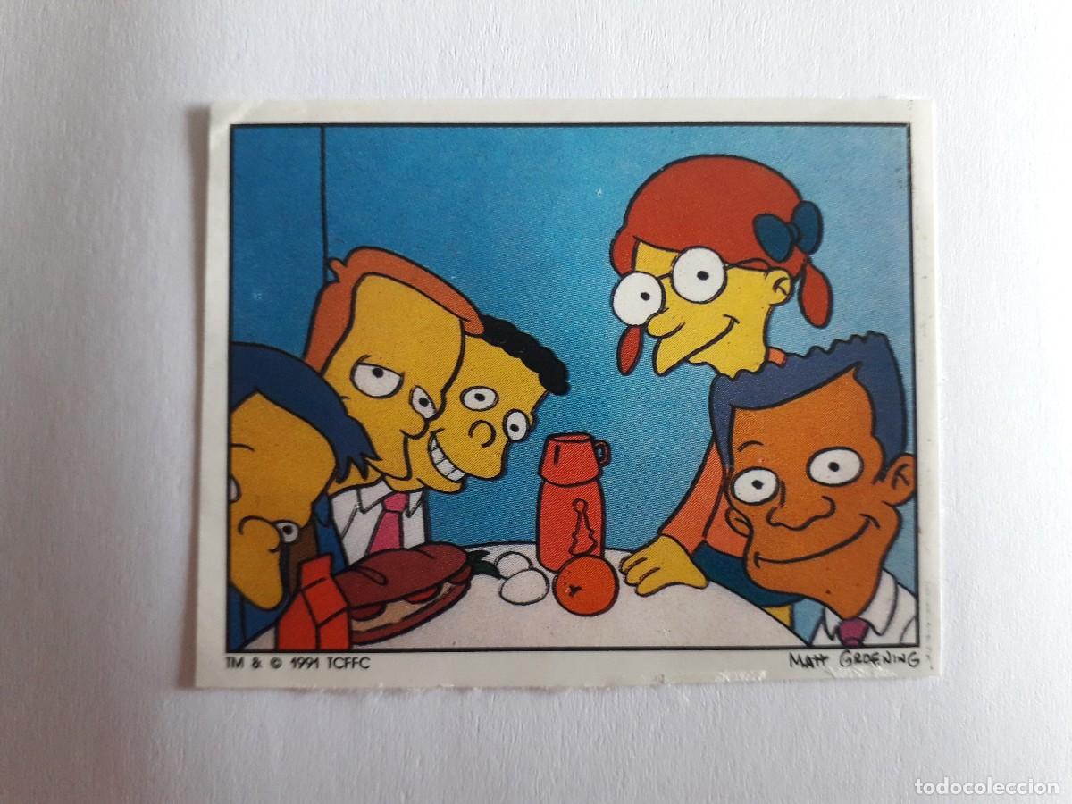 Coleccionismo cromos antiguos: cromo de Panini, Los Simpsons, a&ntilde;o 1991 - Foto 1