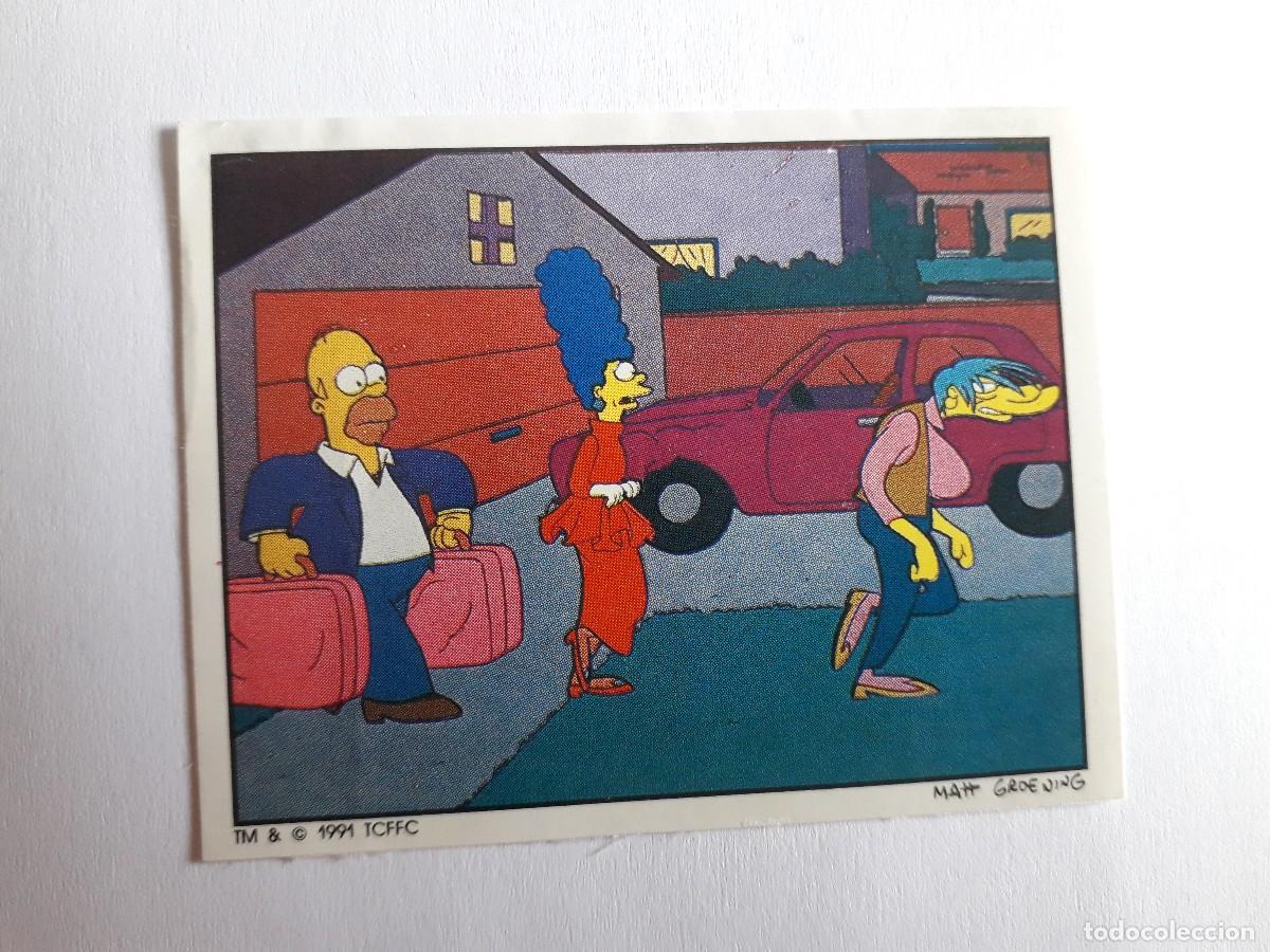 Coleccionismo cromos antiguos: cromo de Panini, Los Simpsons, a&ntilde;o 1991 - Foto 1