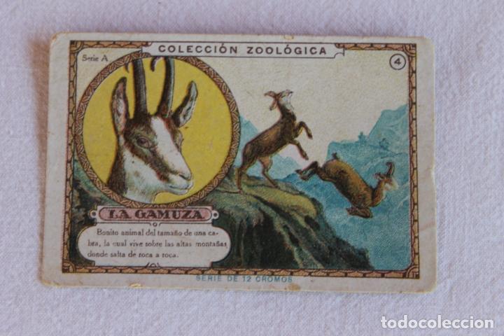 Collectionnisme Cartes &agrave; collectionner anciennes: CROMO CHOCOLATES LA PALOMA ANTONIO MARTINEZ, LORCA, LA GAMUZA