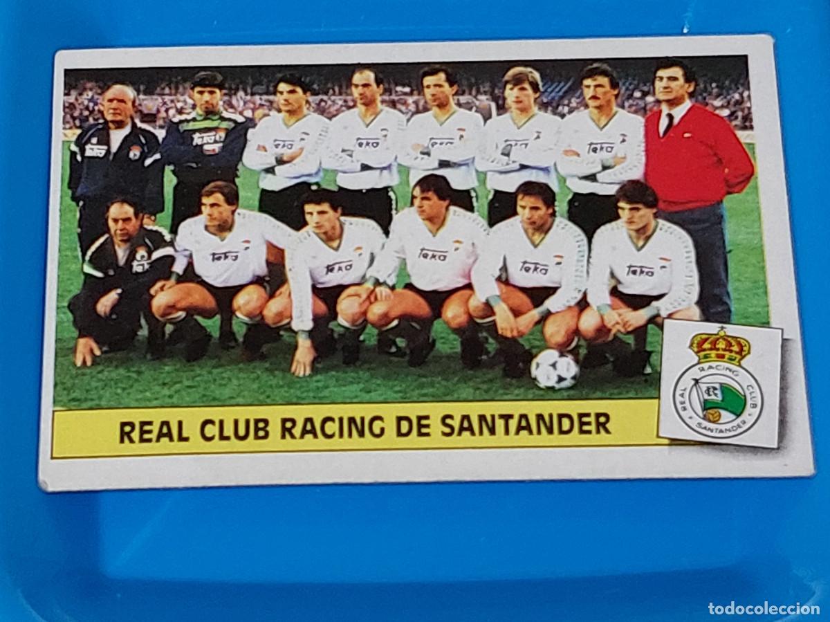 Collezionismo Figurine antiche: EDICIONES ESTE 1986 - 1987 (86 87) ALINEACION RACING SANTANDER - NUEVO SIN PEGAR