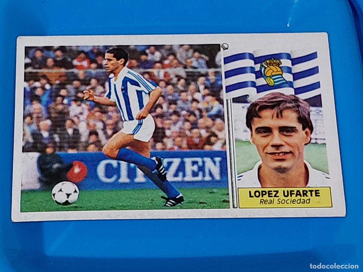 Collezionismo Figurine antiche: EDICIONES ESTE 1986 - 1987 (86 87) LOPEZ UFARTE REAL SOCIEDAD - NUEVO SIN PEGAR