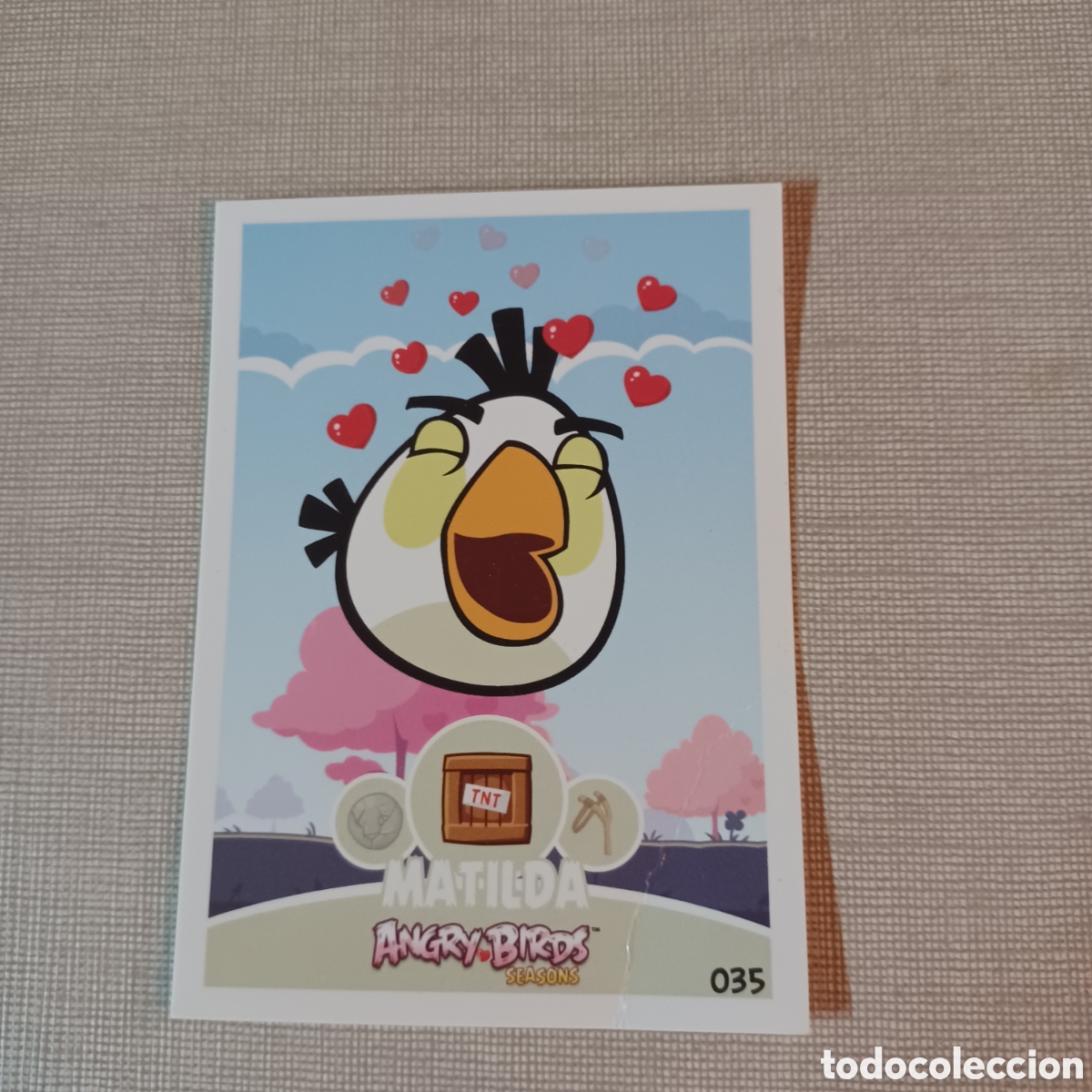 Coleccionismo Cromos antiguos: Cromo angry birds season MATILDA N&deg;035