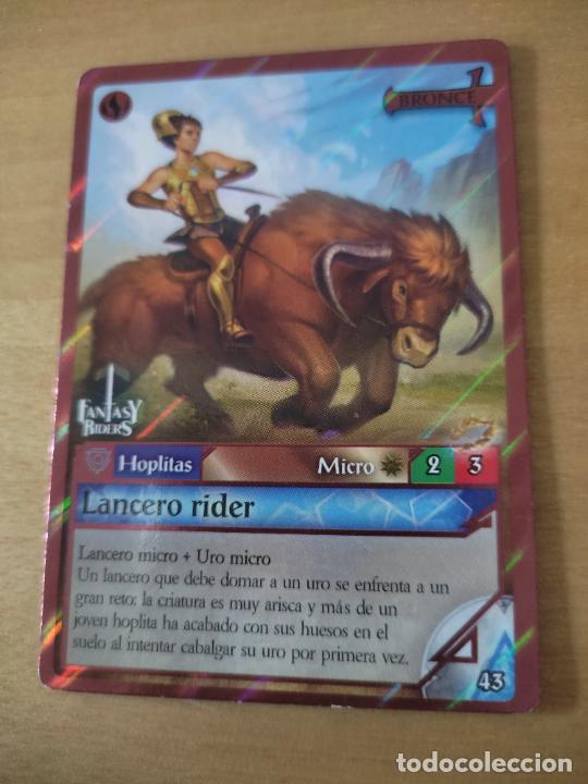 Coleccionismo cromos antiguos: FANTASY RIDERS 2019 PANINI 43 - Foto 1