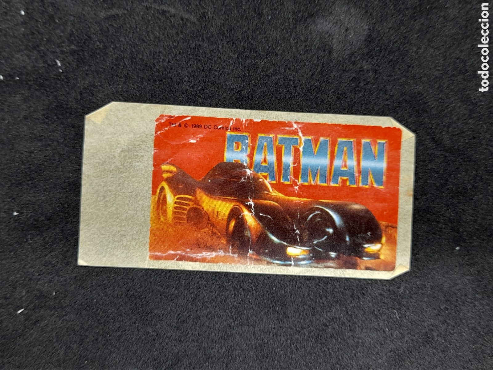 Coleccionismo cromos antiguos: ANTIGUO CROMO CHICLES BATMAN. A&Ntilde;OS 80 - Foto 1