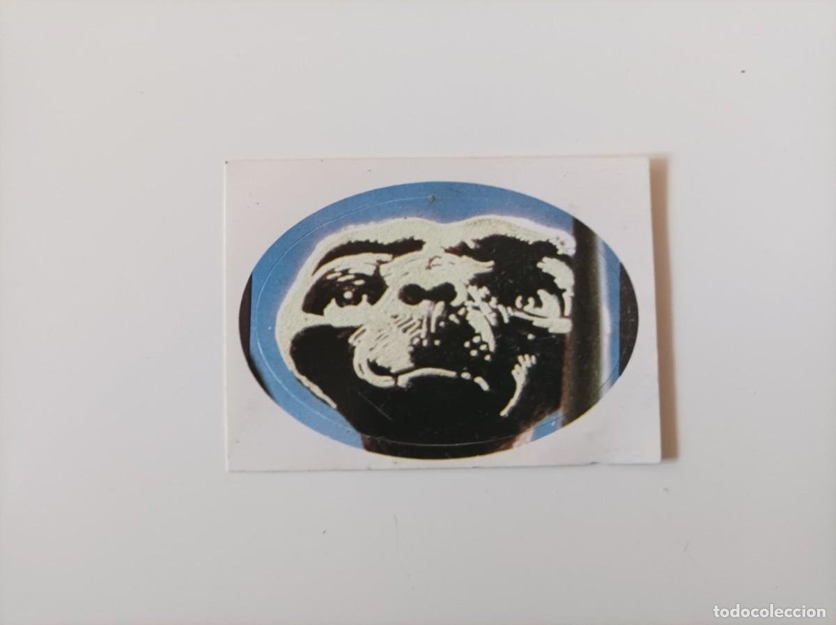 Colecionismo Cromos antigos: PEGATINA VINTAGE E.T. EL EXTRATERRESTRE 7 X 5 CM.