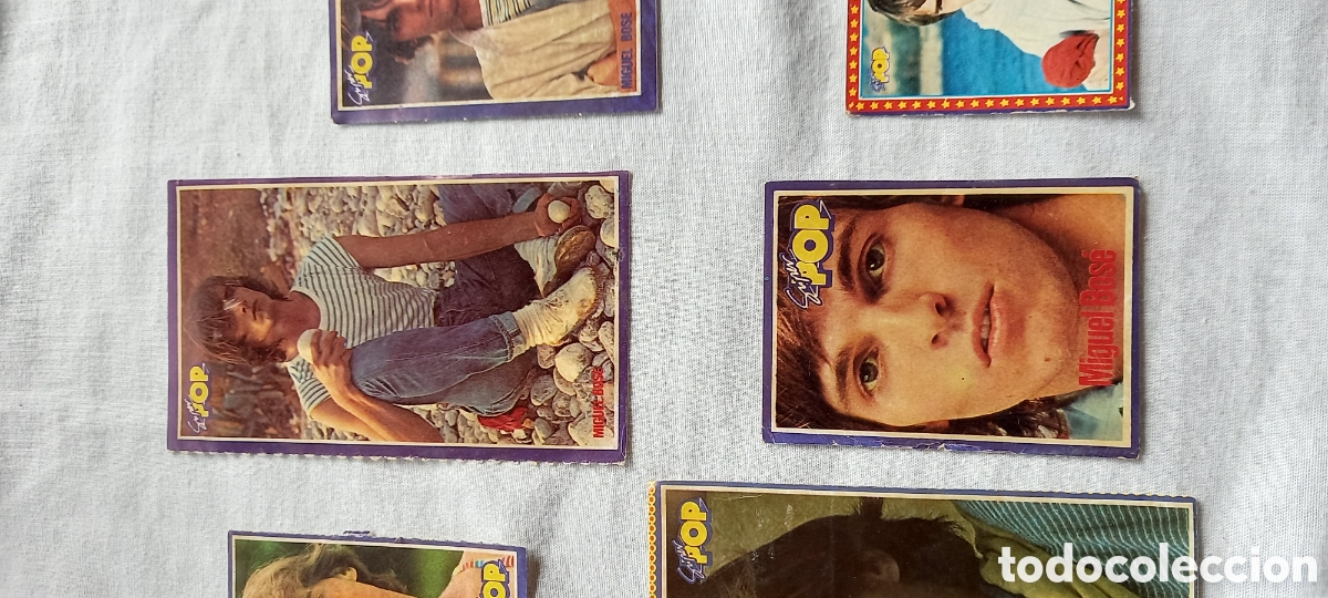 Coleccionismo cromos antiguos: LOTE CROMOS SUPER POP MIGUEL BOSE - Foto 2