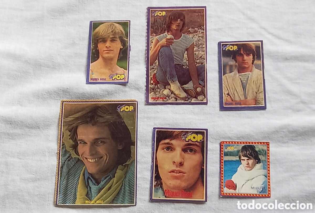 Coleccionismo cromos antiguos: LOTE CROMOS SUPER POP MIGUEL BOSE - Foto 1