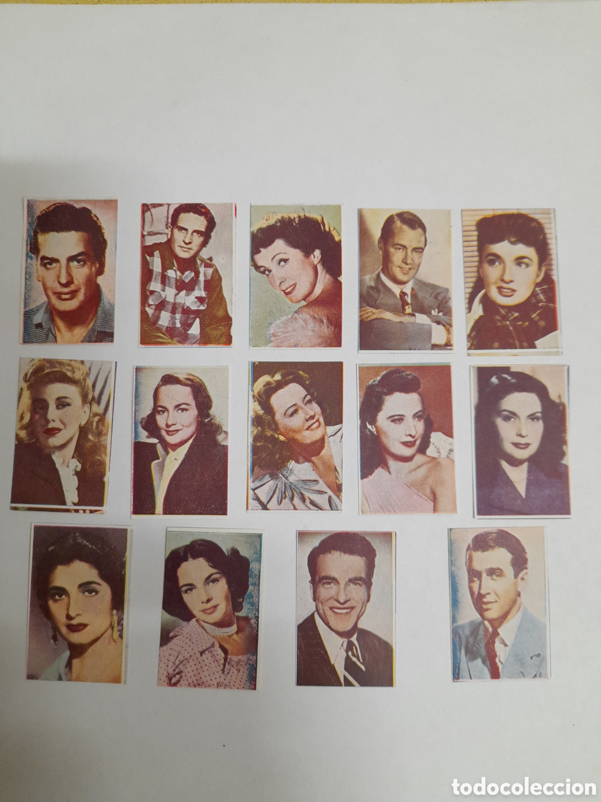 Coleccionismo cromos antiguos: 14 cromos cine. Distribuidor V.E.S. - Foto 1