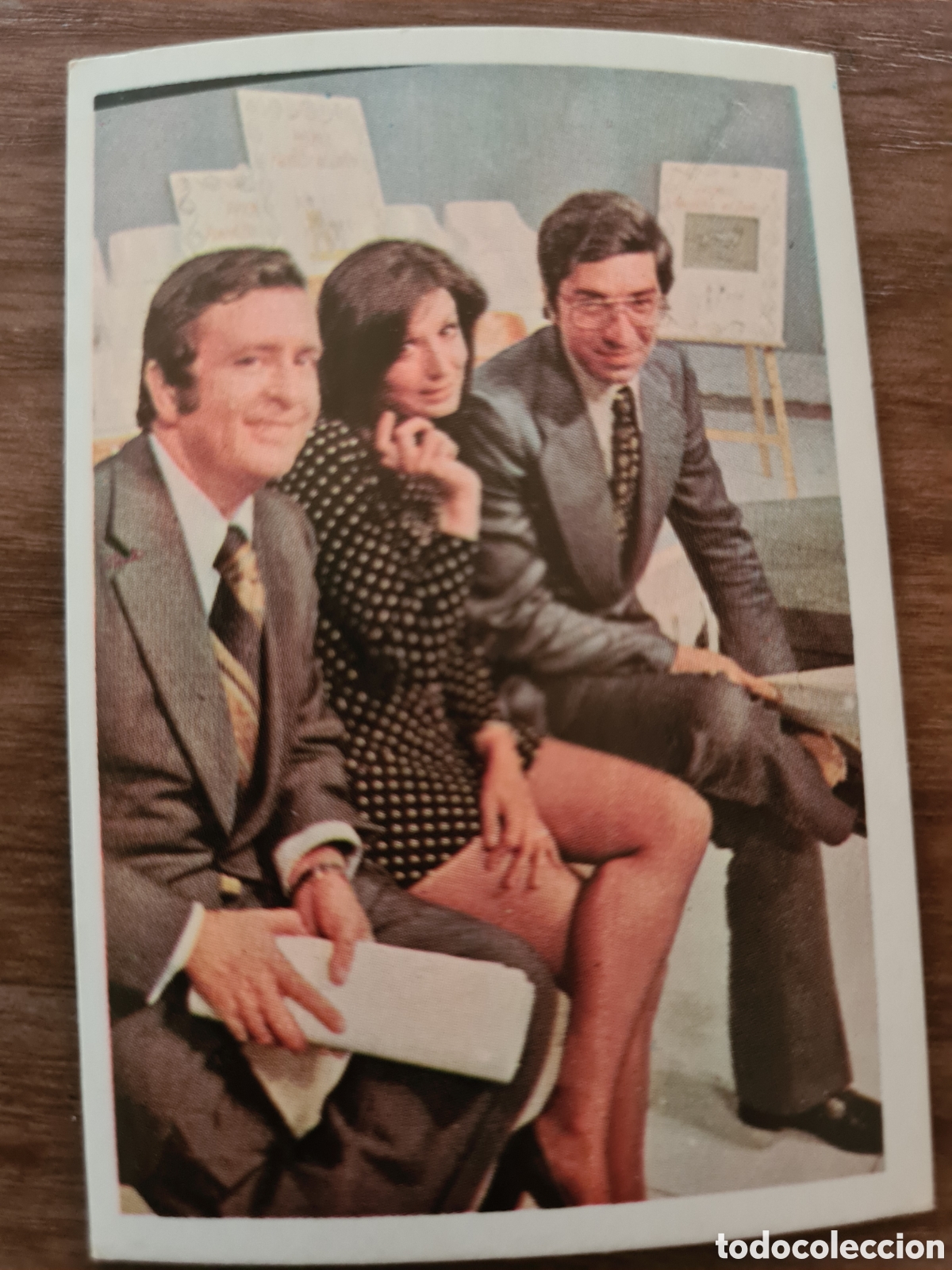 Coleccionismo Cromos antiguos: JUAN ANTONIO FERNANDEZ JOSE LUIS URIBARRI CONCHITA VELA N&ordm;154 SUPERPOPULARES . 1972 . SEIX BARRAL .