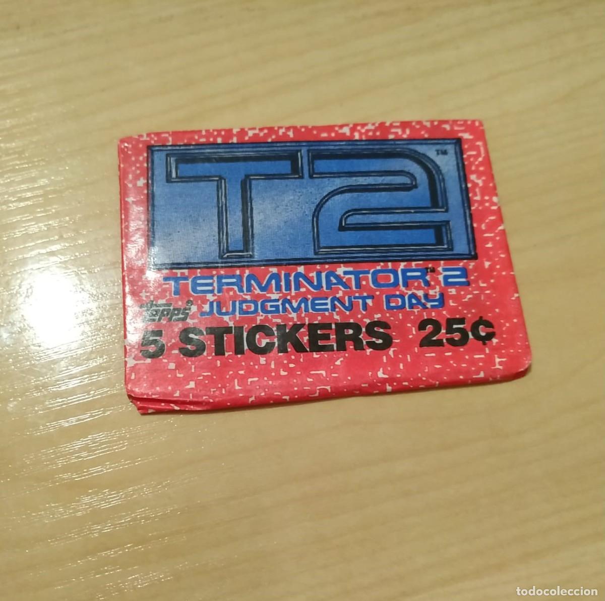 Coleccionismo cromos antiguos: TOOPS TERMINATOR 2 1991 SOBRE SIN ABRIR - Foto 1