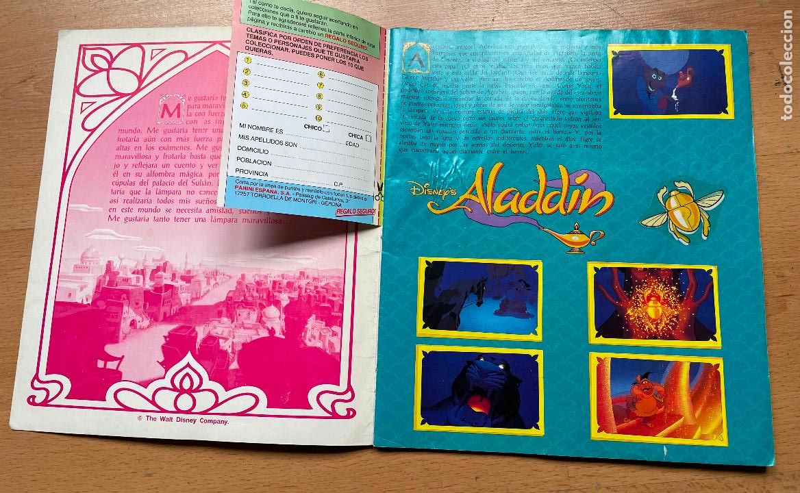 Coleccionismo cromos antiguos: ALADDIN, PANINI, Completo - Foto 2