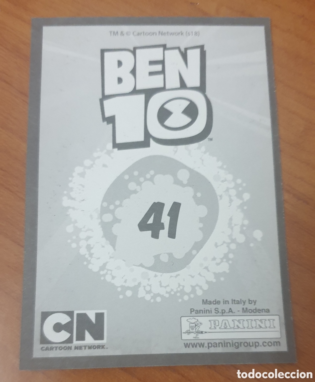 Coleccionismo cromos antiguos: CROMO N&deg; 41 BEN 10 CARTOON NETWORK - Foto 2