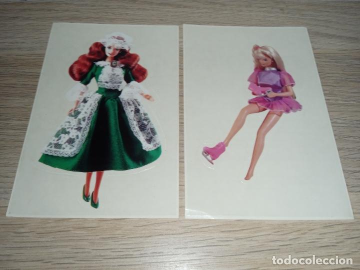Coleccionismo cromos antiguos: Cromos Pegatinas Barbie - Foto 1