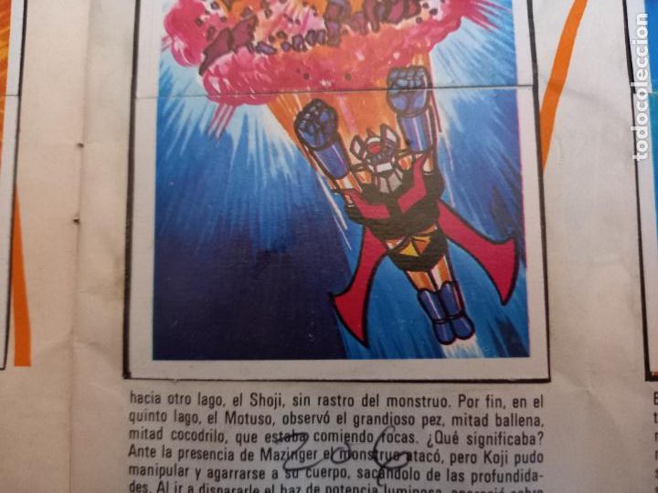 Coleccionismo Cromos antiguos: mazinger z 2 fher n 206