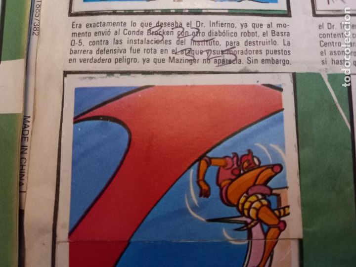 Coleccionismo Cromos antiguos: mazinger z 2 fher n 325