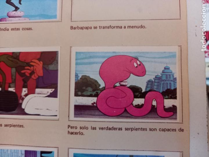 Coleccionismo cromos antiguos: CROMO DE BARBAPAPA QUELCOM 1978 N 42 - Foto 1