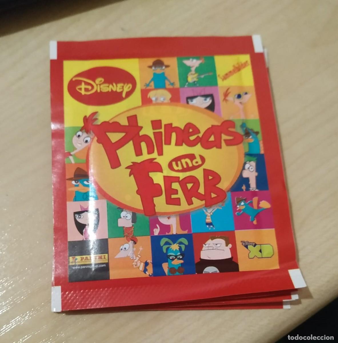 Coleccionismo cromos antiguos: PANINI PHINEAS Y FERB 2011 - SOBRE SIN ABRIR - Foto 1