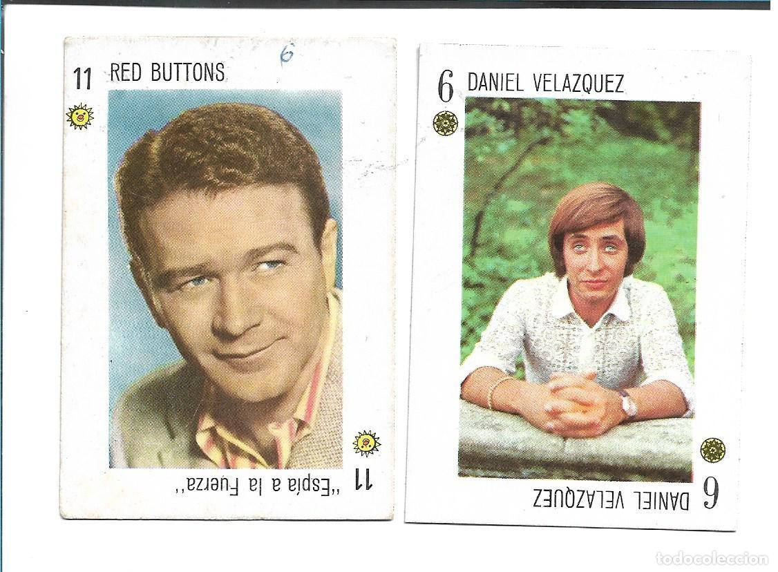 Coleccionismo cromos antiguos: TELE BANCO CANCION - DOS CROMOS - Foto 1
