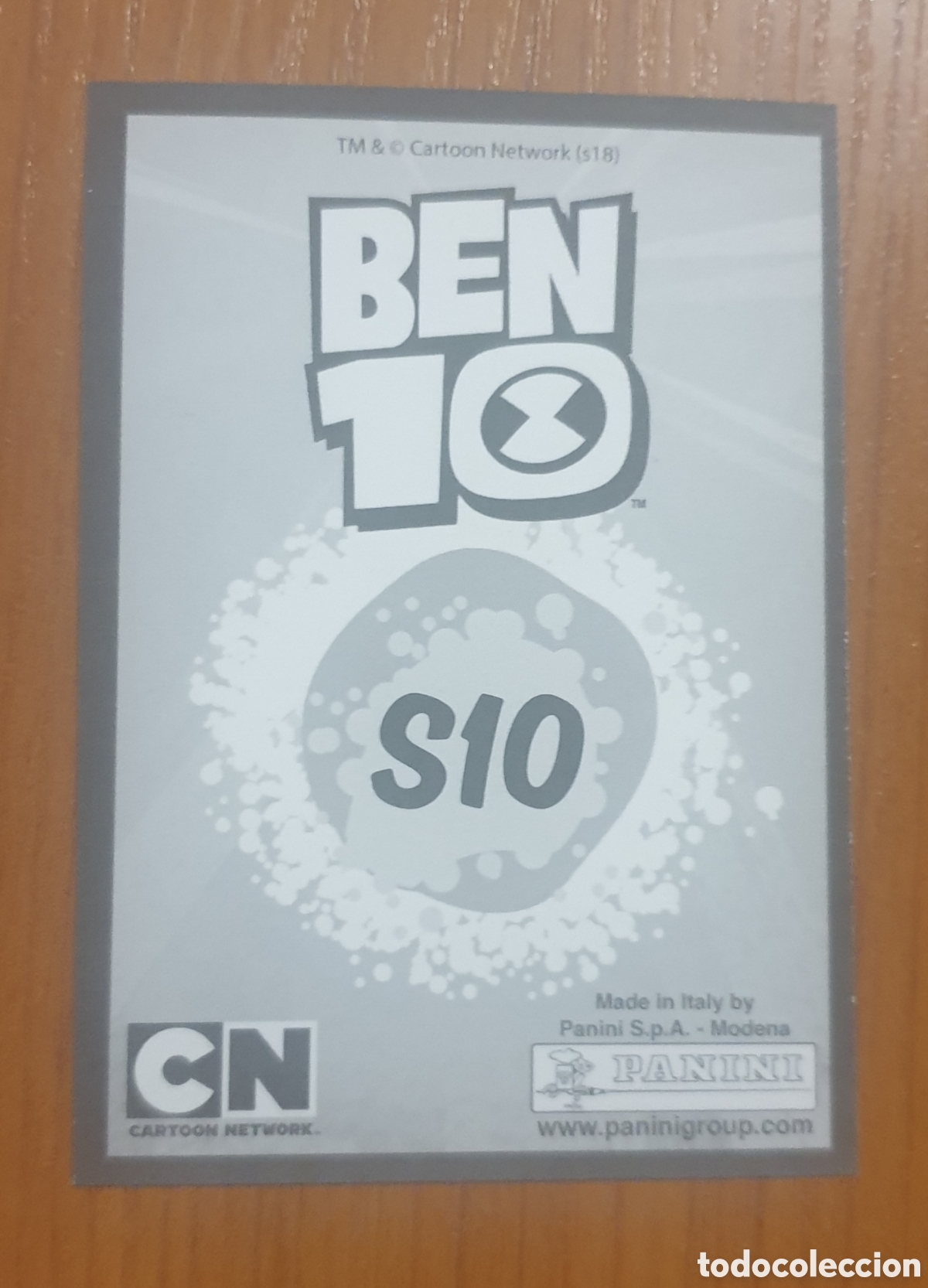 Coleccionismo cromos antiguos: CROMO N&deg; S10 BEN 10 CARTOON NETWORK - Foto 2