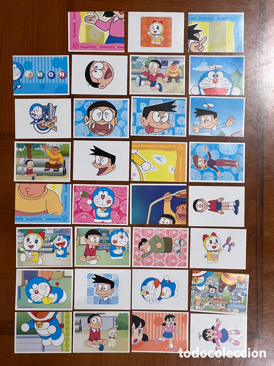 Coleccionismo cromos antiguos: LOTE DE 31 CROMOS DORAEMON EMAX 1970 - 2010 - Foto 1