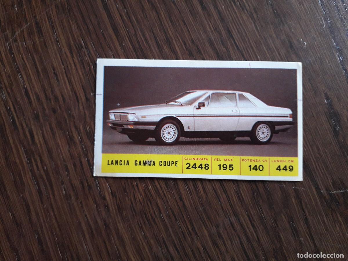 Coleccionismo Cromos antiguos: cromo adhesivo, cromos Didec, n&ordm; 101 Lancia Gamma coupe