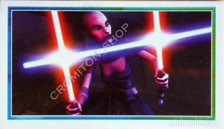 Coleccionismo cromos antiguos: N&ordm; C10 - STAR WARS THE CLONE WARS MERLIN STICKERS - Foto 1