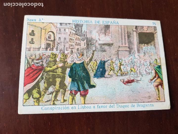 Coleccionismo cromos antiguos: HISTORIA DE ESPA&Ntilde;A N&ordm;75 - Foto 1