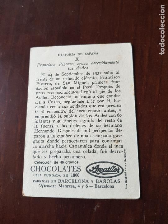 Coleccionismo cromos antiguos: HISTORIA DE ESPA&Ntilde;A N&ordm;X - Foto 2