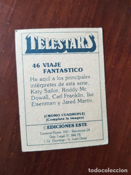 Coleccionismo cromos antiguos: TELESTARS N&ordm;46 - Foto 2
