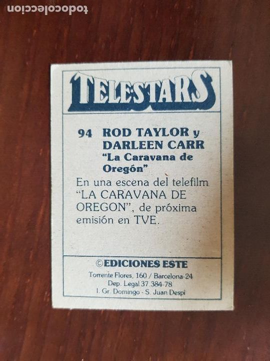 Coleccionismo cromos antiguos: TELESTARS N&ordm;94 - Foto 2