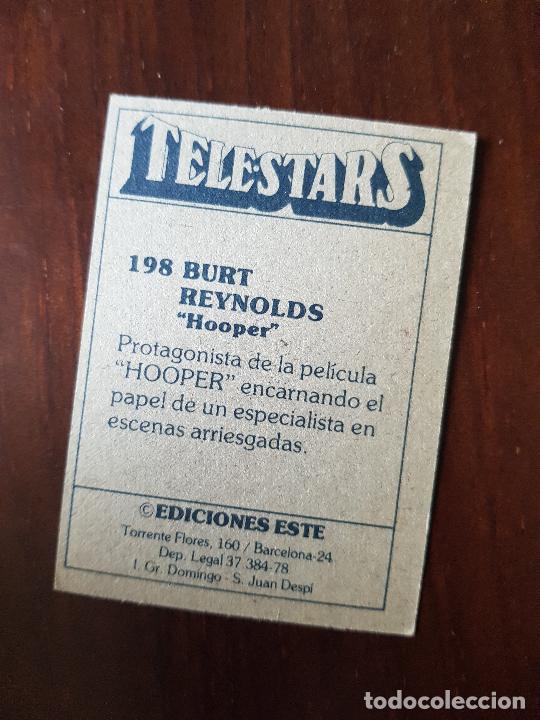 Coleccionismo cromos antiguos: TELESTARS N&ordm;198 - Foto 2
