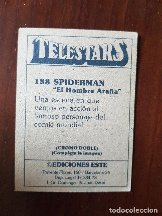 Coleccionismo cromos antiguos: TELESTARS N&ordm;188 - Foto 2