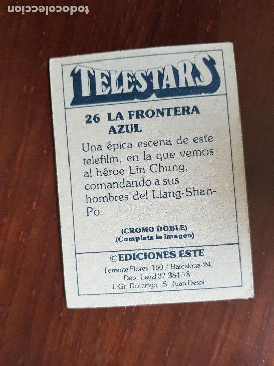 Coleccionismo cromos antiguos: TELESTARS N&ordm;26 - Foto 2
