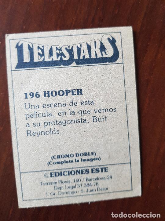 Coleccionismo cromos antiguos: TELESTARS N&ordm;196 - Foto 2