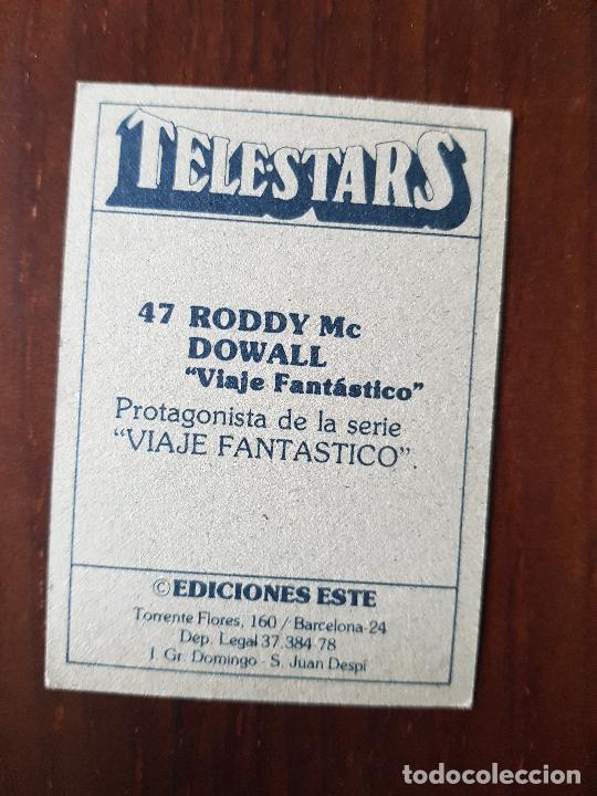Coleccionismo cromos antiguos: TELESTARS N&ordm;47 - Foto 2