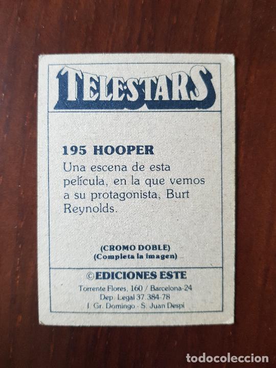 Coleccionismo cromos antiguos: TELESTARS N&ordm;195 - Foto 2