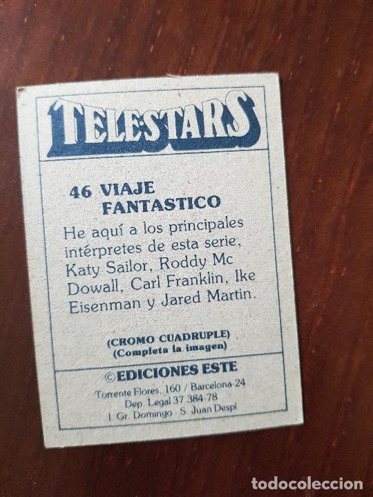 Coleccionismo cromos antiguos: TELESTARS N&ordm;46 - Foto 2