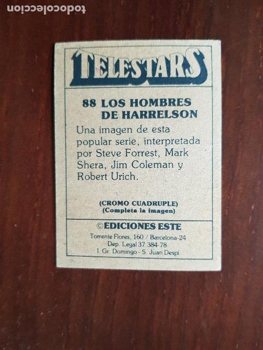 Coleccionismo cromos antiguos: TELESTARS N&ordm;88 - Foto 2