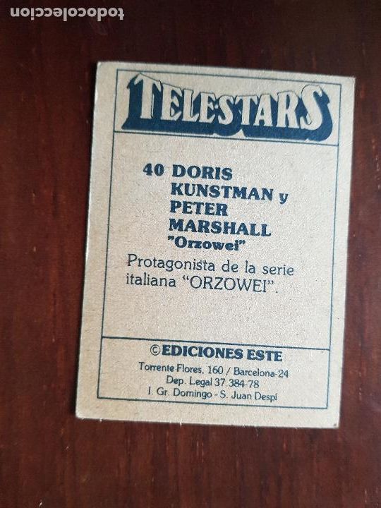 Coleccionismo cromos antiguos: TELESTARS N&ordm;40 - Foto 2